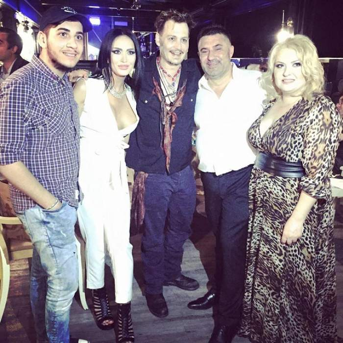 Johnny Depp și Clejanii, în urmă cu câțiva ani
