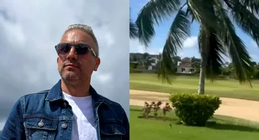 Imagini cu reședința de vară a lui Zoli Toth. Cum arată vila unde locuiește prezentatorul de la „Tempting Fortune Romania”