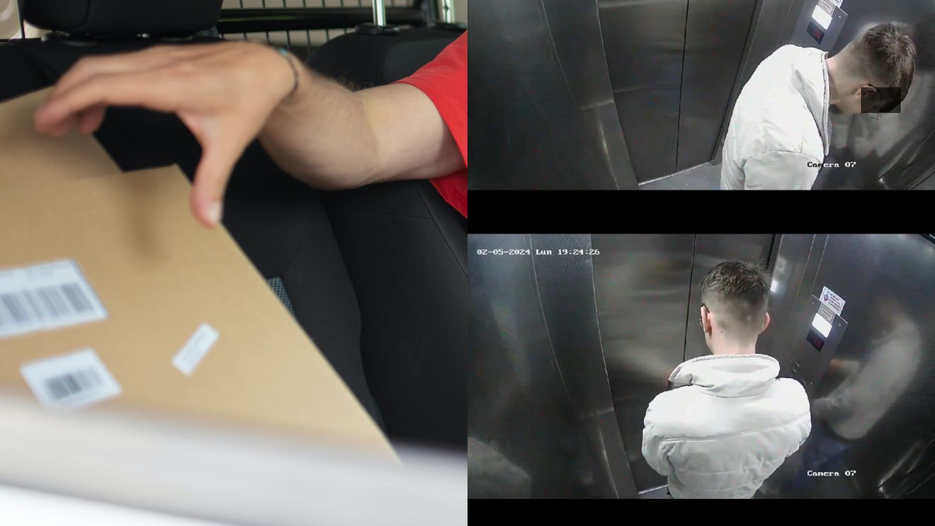 Gestul dezgustător făcut în lift de un livrator din Iaşi! "Apoi pune mâna pe mâncarea voastră"