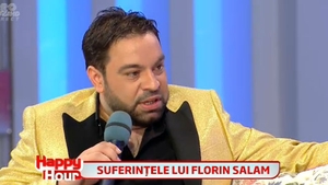 Durere fără margini! Cum a trecut Florin Salam peste moartea soţiei lui! Artistul a dezvăluit in direct la Happy Hour