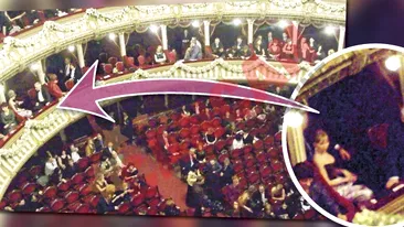 Iri, la Balul Operei din Cluj cu o satena decoltata