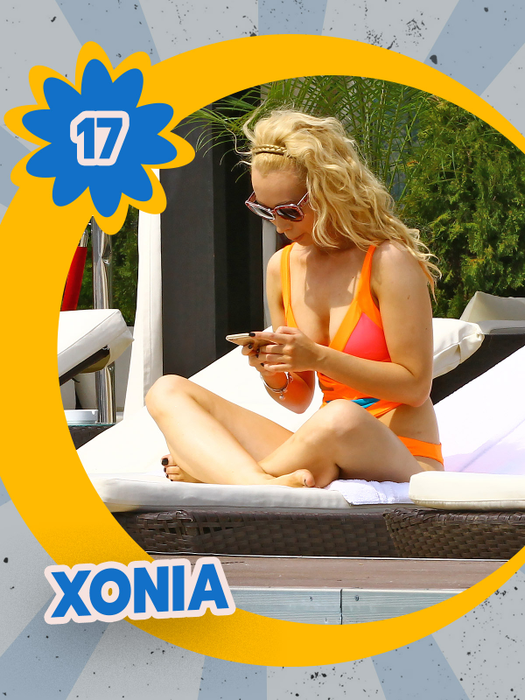 TOP 30 de vedete care şi-au etalat picioarele lungi şi bronzate la piscină. Blonde, brune și roșcate sunt complet dezinhibate!