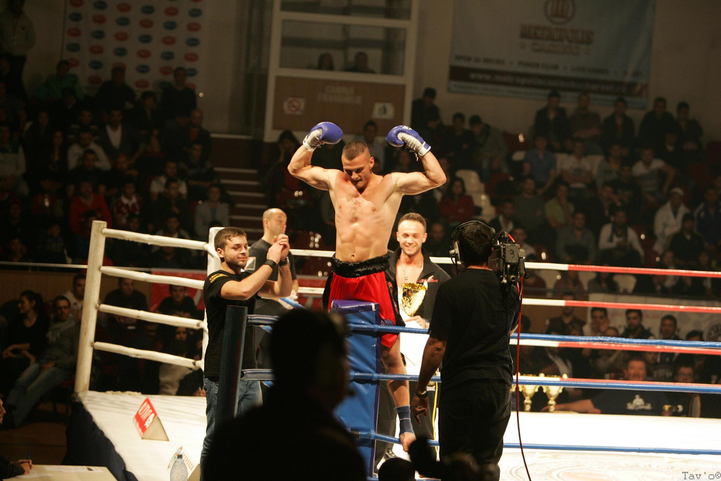Adrian Gagiu, după o victorie (SURSA FOTO: FACEBOOK)