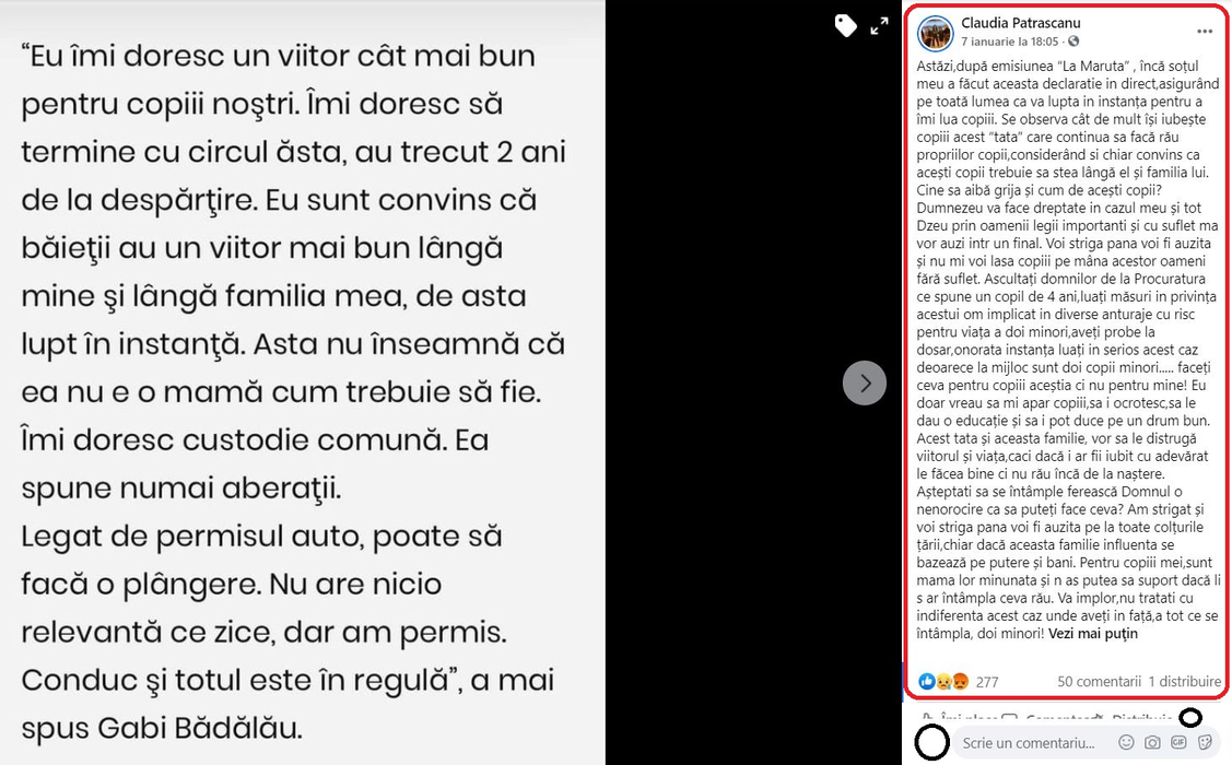 Claudia Pătrășcanu, o mamă de nota 10! Cum reușește artista să treacă peste problemele pe care i le face Gabi Bădălău