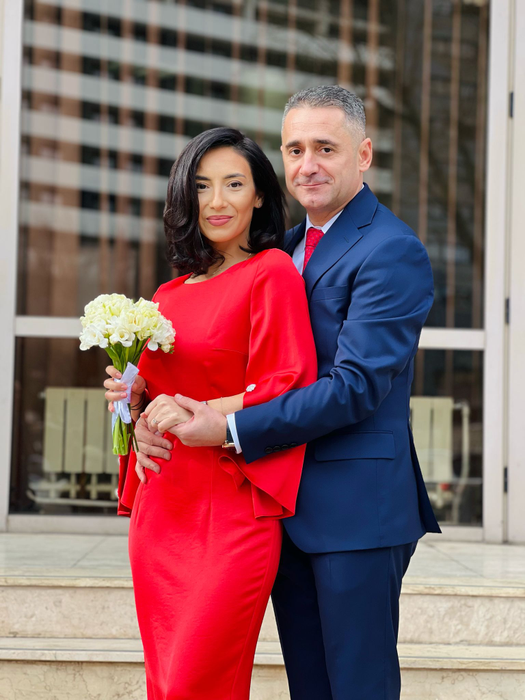 Alina și Gabriel Fătu s-au căsătorit de Ziua Îndrăgostiților
