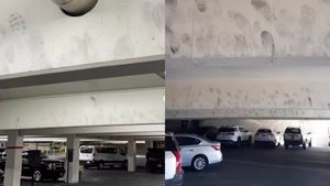 S-a aflat! Cine face, de fapt, urmele de pantof de pe tavanele parcărilor din Vegas