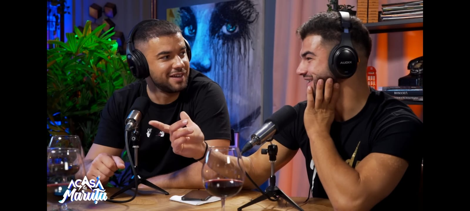 Culiță și Iancu Sterp, în podcast la Cătălin Măruță Sursă foto: Captură Youtube