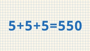 Test IQ pentru minți agere | Mută un singur băț de chibrit pentru a rezolva ecuația 5=5+5