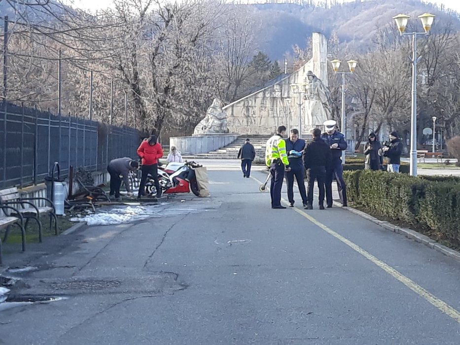 Accidentul s-a petrecut în apropiere de Monumentul Ostașului Român din Baia Mare