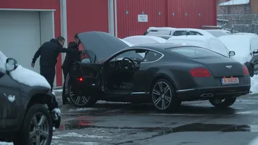 Gogule, probleme, ma? Nici nu si-a luat bine bolidul de aproape 200.000 de euro, ca Honorius Prigoana l-a si bagat in service