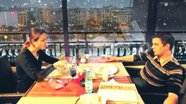 Cel mai romantic loc din Bucuresti! Restaurantul unde ninge in fiecare seara