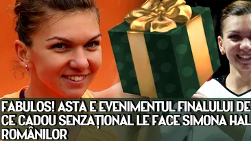 FABULOS! ASTA E EVENIMENTUL FINALULUI DE AN! CE CADOU SENZATIONAL LE FACE SIMONA HALEP TUTUROR ROMANILOR