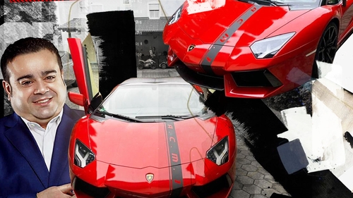 Primele imagini cu Aventador-ul de 400.000 € al lui Adrian Minune