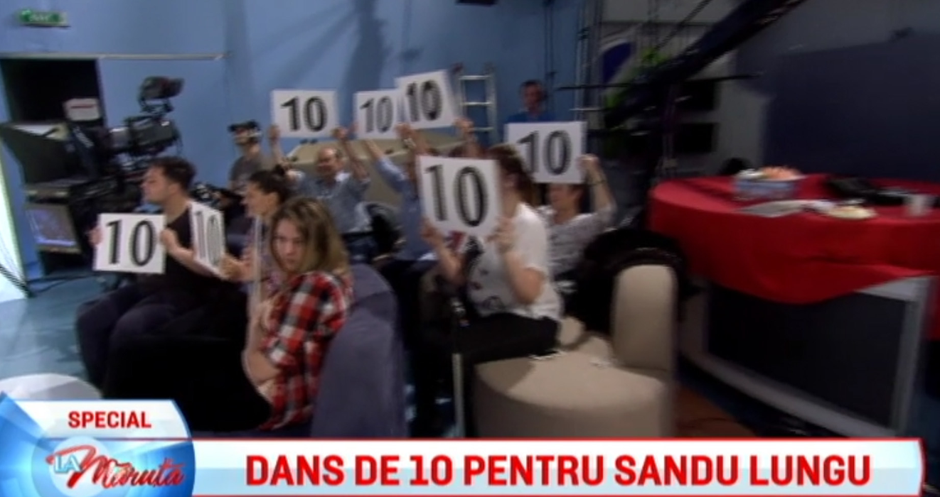 Echipa "La Măruţă" le-a arătat Ralucăi Netca şi lui Sandu Lungu nota 10