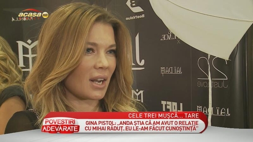 Război pe Mihai Răduţ? Gina Pistol, supărată că Anda Adam a ieşit în oraş cu fostul ei iubit: "E evident că m-a deranjat"