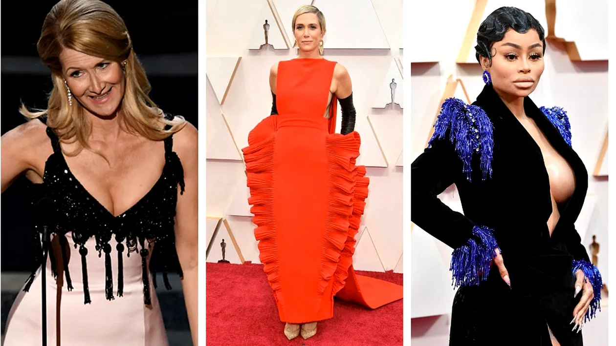 Alegeri vestimentare neinspirate pentru gala Premiilor Oscar 2020! Cine sunt vedetele care s-au făcut de rușine la prestigioasa ceremonie din Hollywood