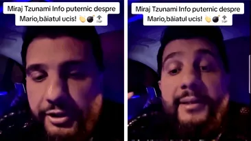 Miraj Tzunami, reacție tulburătoare după moartea lui Mario: ”Am și eu copii, am plâns până mi s-au umflat ochii”