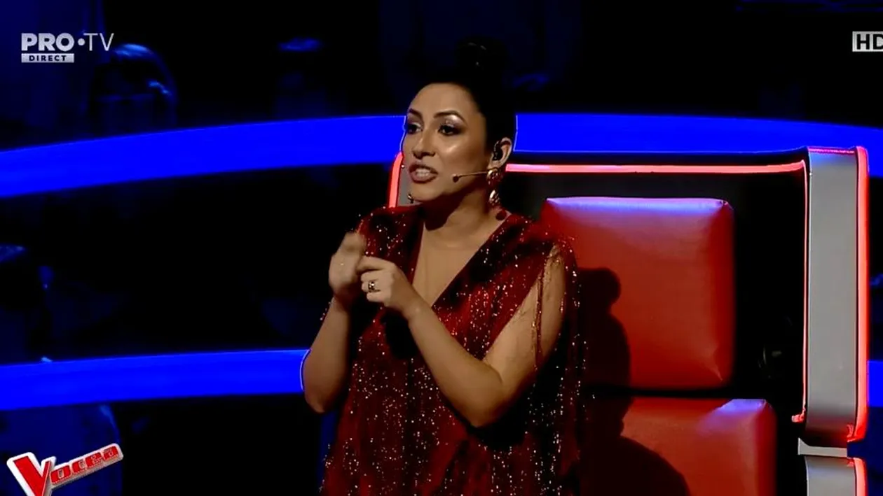 Andra Măruţă a întrerupt live-ul de la Vocea României! E pentru prima dată când se întâmplă asta la Pro TV! Ce a deranjat-o