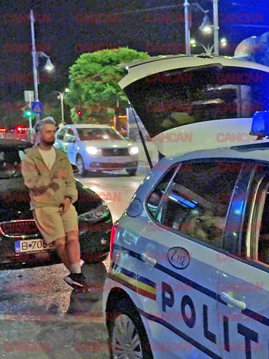 Politia facea un control de rutina