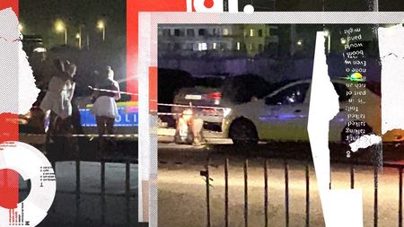 O tânără a căzut pe un taxi, după câteva mișcări lascive. S-a dat mare în parcare, dar s-a făcut de rușinea lumii!