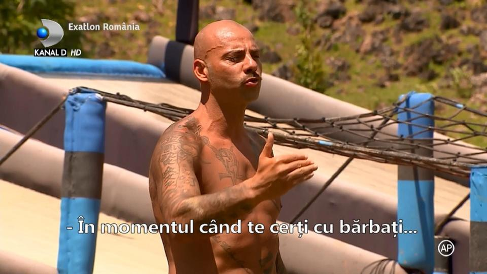 Exatlon 17 martie. Giani Kiriță, ceartă aprinsă cu Mariana: „Ți-am zis că te trimit la coteț? Acolo ți-e locul! În scânduri cu tine, femeia-bărbat!”