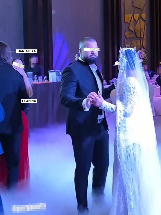 Dan Alexa a mers la o nuntă cu Geanina, fosta lui iubită