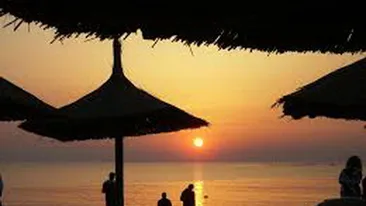 VIDEO Uite-o e ea! O pitipoanca a oferit o scena rara pe plaja din Vama Veche! A asteptat rasaritul si toata lumea a pozat-o!