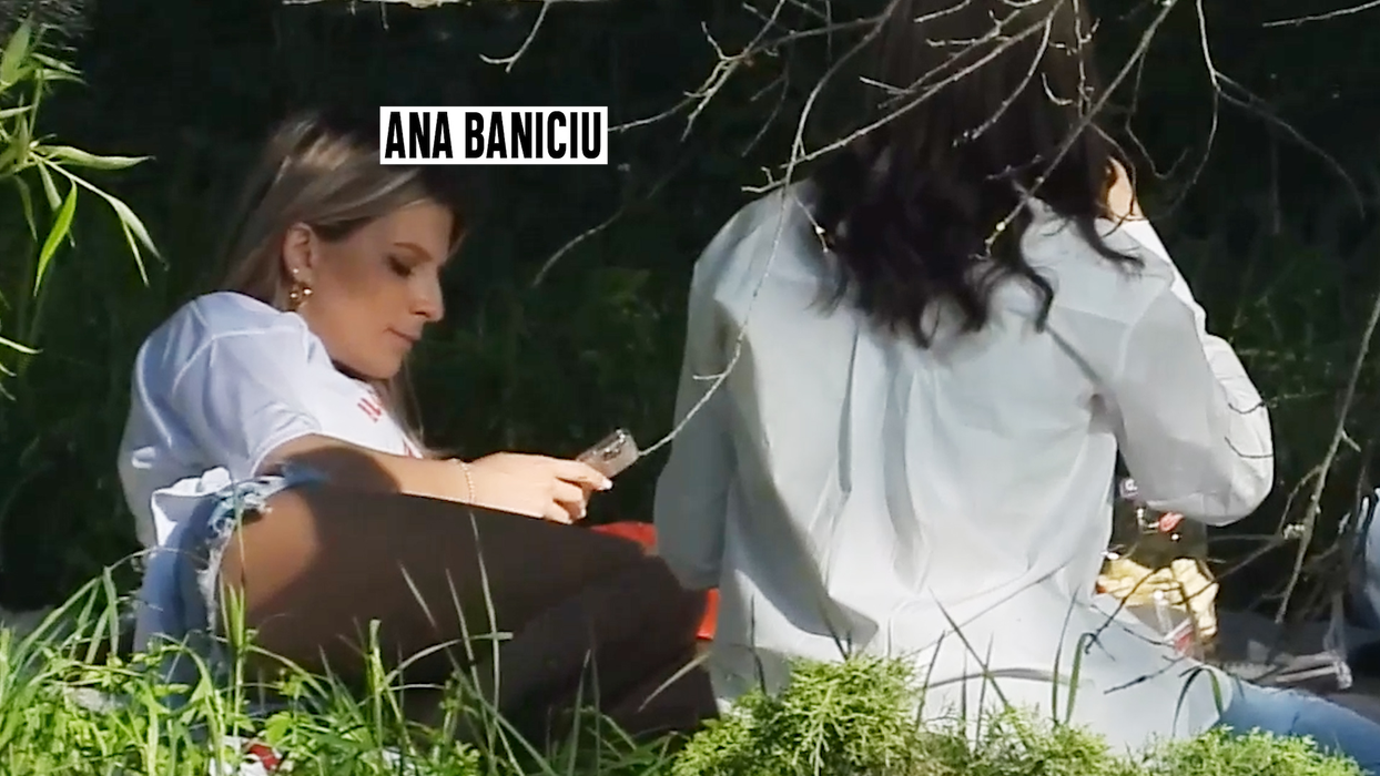 Ana Baniciu și Raluka, imagini interzise minorilor oferite în parc