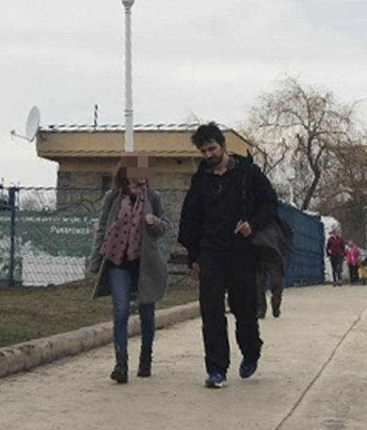 Tuncay alături de partenera de… tenis, în Herăstrău
