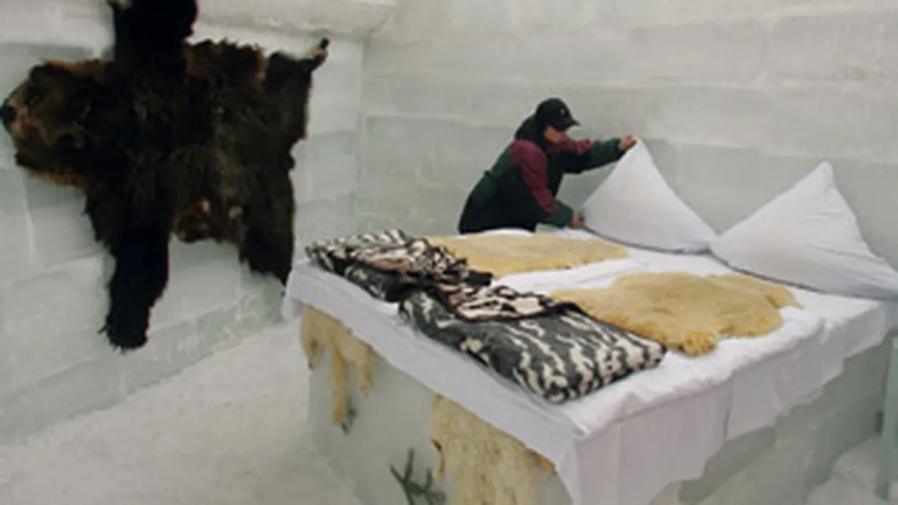 Hotelul de gheata de la Balea s-a deschis!