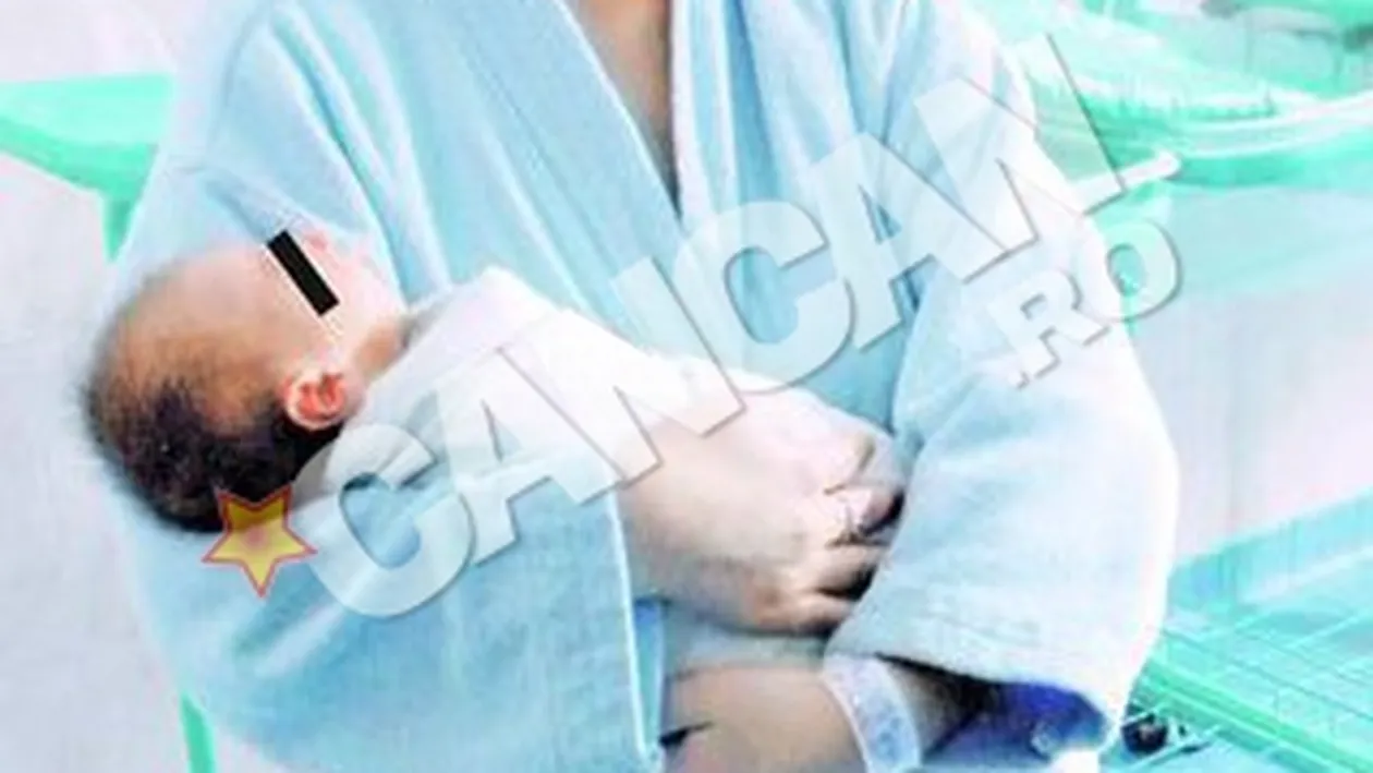 Georgiana Punca a nascut acasa, asistata de mama ei, apoi a fost dusa la Maternitatea Brasov. Mama la 12 ani!