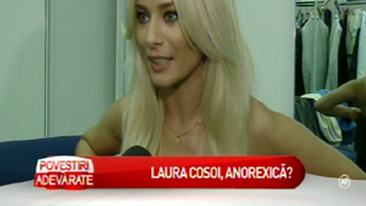 Laura Cosoi sustine ca nu e anorexica, dar recunoaste ca rabda foame: Starea de saturatie ma deprima, imi place starea de foame