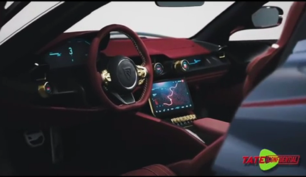 „Cobra” și-a luat viteză! Andrew Tate a pus mâna pe cea mai rapidă mașină electrică din lume: e fabricată în Croația și prinde 412 km/h VIDEO
