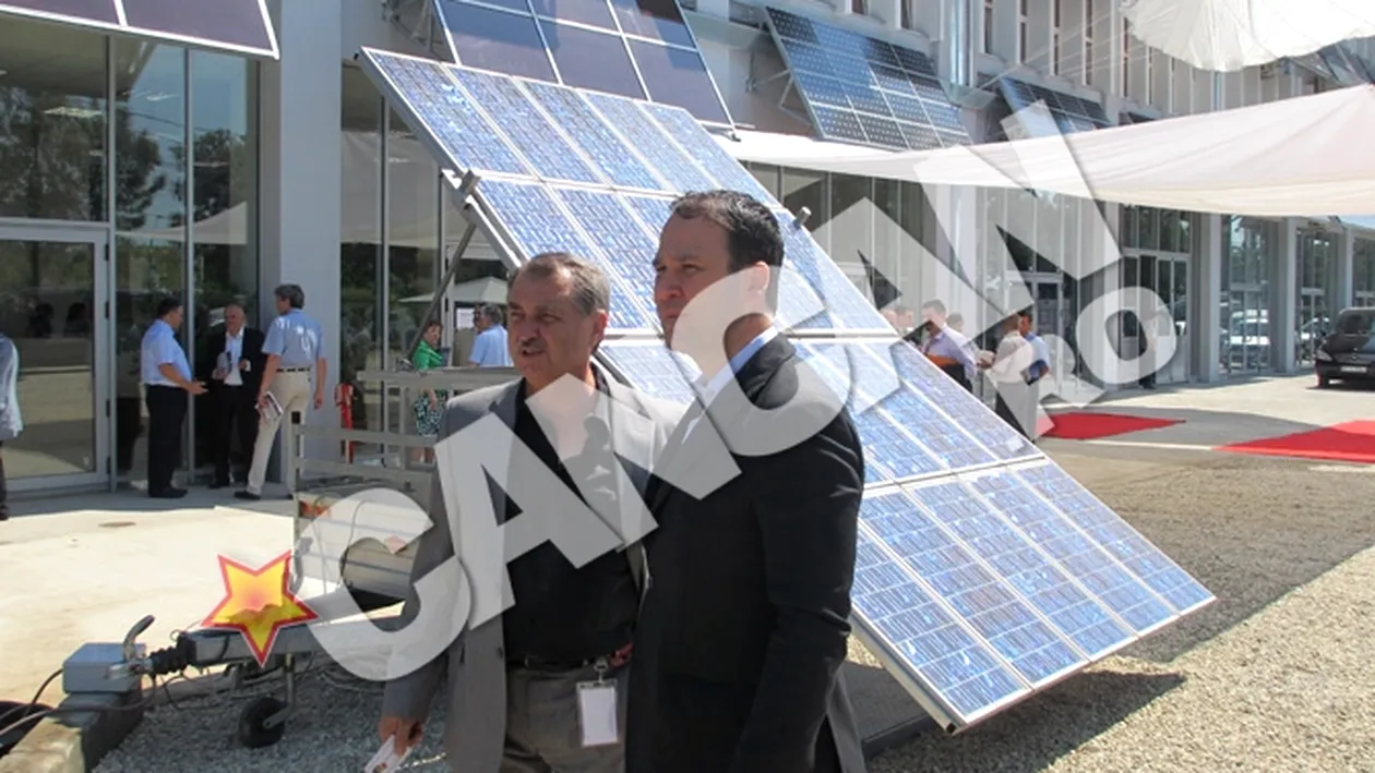 Primul Parc Solar din Romania a fost inaugurat pe Splaiul Unirii