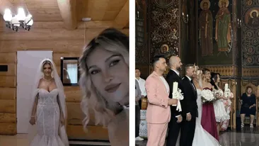 Lora și Ionuț Ghenu, nași de cununie! Primele imagini de la nunta Andreei Ghenu, cumnata artistei