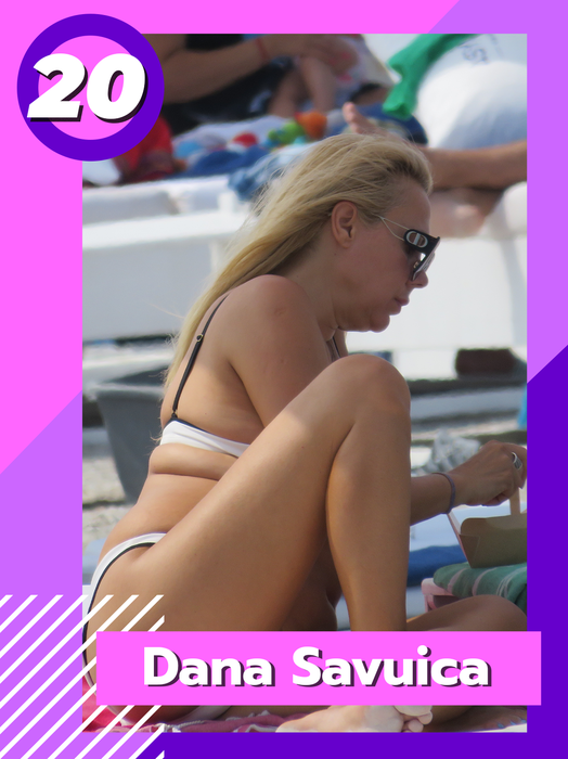 TOP 20 dive care mănâncă pe plajă în poziții…Anda Adam, Andreea Esca, Dana Săvuică sau Daniela Crudu…cine câștigă?