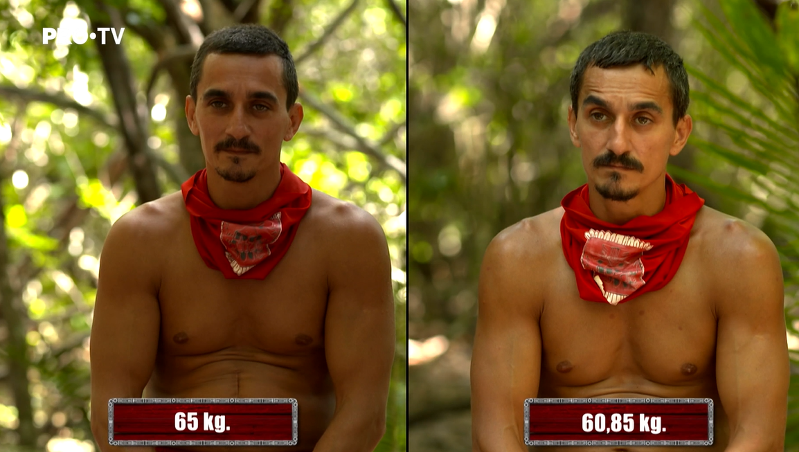 Pe 16 ianuarie 2022, CRBL avea 101 kilograme. Ireal ce greutate are acum, după 2 luni și jumătate la Survivor de la Pro TV