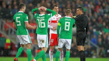 Greşeala din barajul Elveţia-Irlanda de Nord l-ar putea costa pe Haţegan Mondialul!