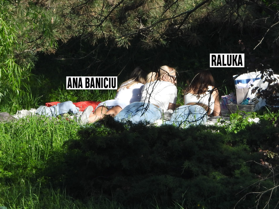 Ana Baniciu și Raluka, imagini interzise minorilor oferite în parc