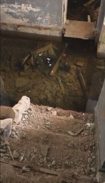Imaginile din buncărul din Caracal sunt terifiante