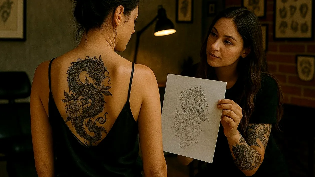(P) Cum alegi designul perfect de tatuaje spate - Ghid complet pentru o decizie inspirată