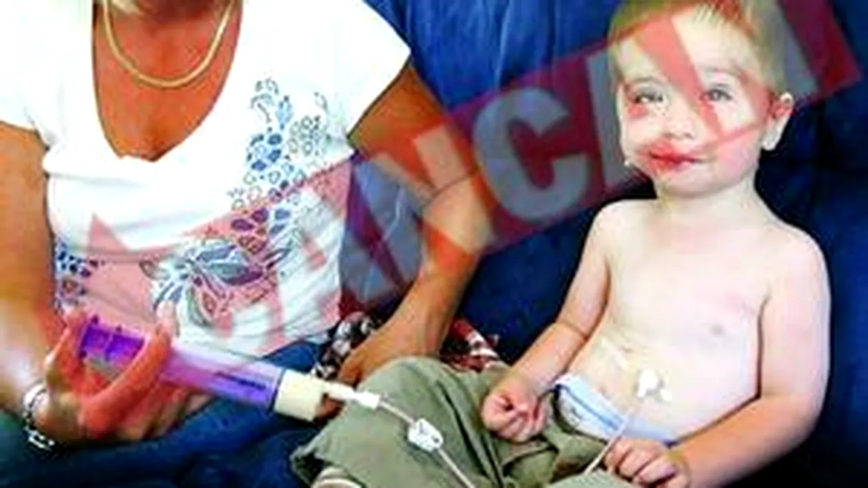 Nu mananca nimic de cand s-a nascut