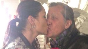 Brigitte Sfat a imbracat rochia de mireasa! Primele fotografii cu sotia lui Ilie Nastase in aceasta ipostaza