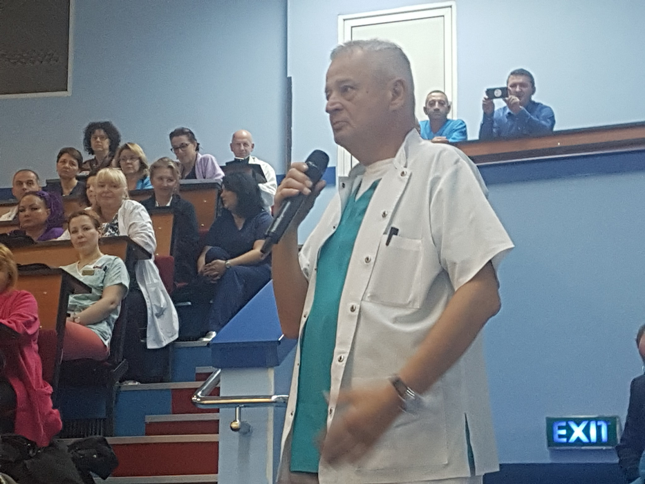 Profesorul Sorin Oprescu, la aniversarea a 40 de ani de la înființarea Spitalului Universitar de Urgență București