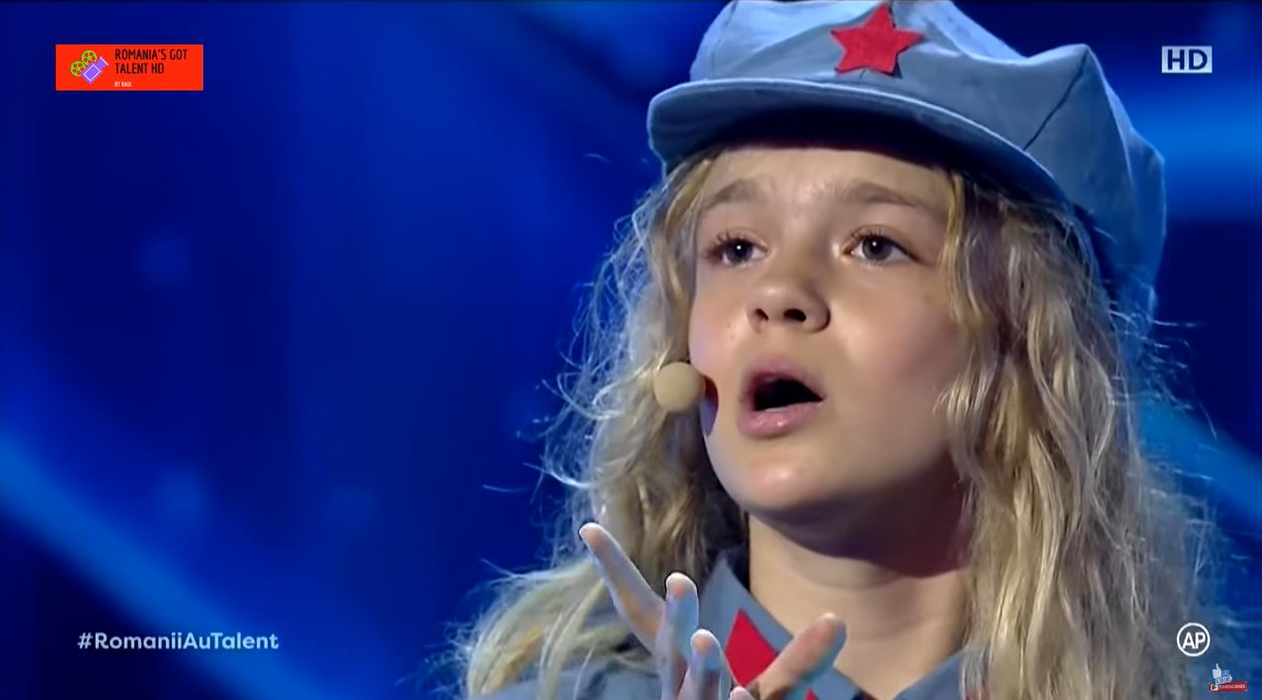 Cine este, de fapt, Siena Vușcan, fetița de 10 ani care a uimit întreaga Românie azi-noapte și a luat Golden Buzz la Românii au Talent