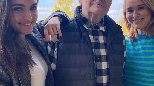 Cum a impresionat tatăl Andreei Esca pe toată lumea cu look-ul său la 86 de ani: „Rupe pe fashion”