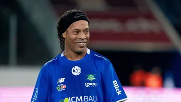 Suma colosală care s-a plătit pentru venirea lui Ronaldinho în România! Euforie totală la Iași