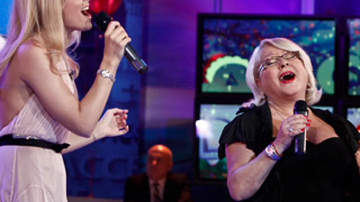 Dupa mai bine de 25 de ani, Simona Gherghe a cantat din nou in duet cu Mirabela Dauer