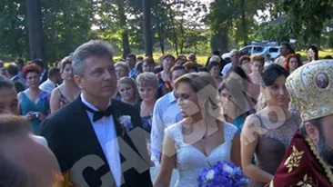 VIDEO Uite-o pe Gabi Firea mireasa! Vezi cum a fost la nunta ei cu Florentin Pandele!