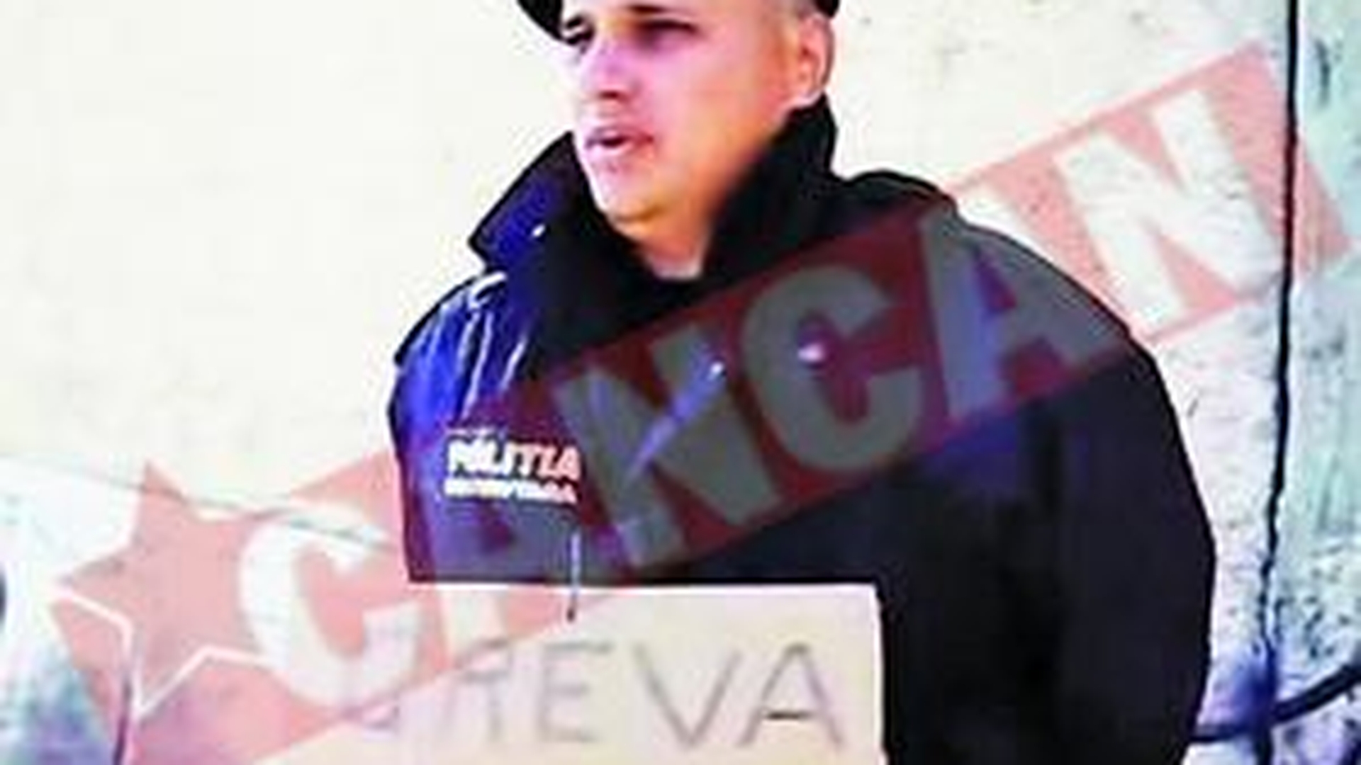 Politist in greva foamei